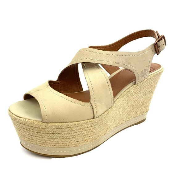 LUCKY BRAND 'Hacienda' Wedge Espadrille Sandals - Picture 1 of 11